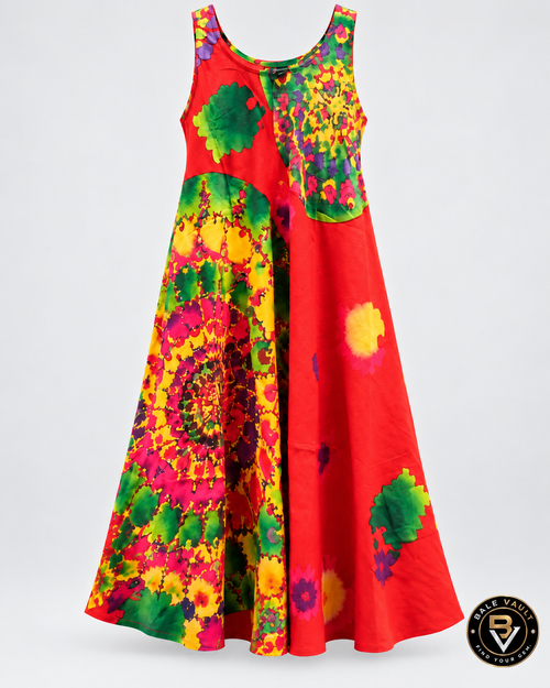 Bale Vault colourful sleeveless dress